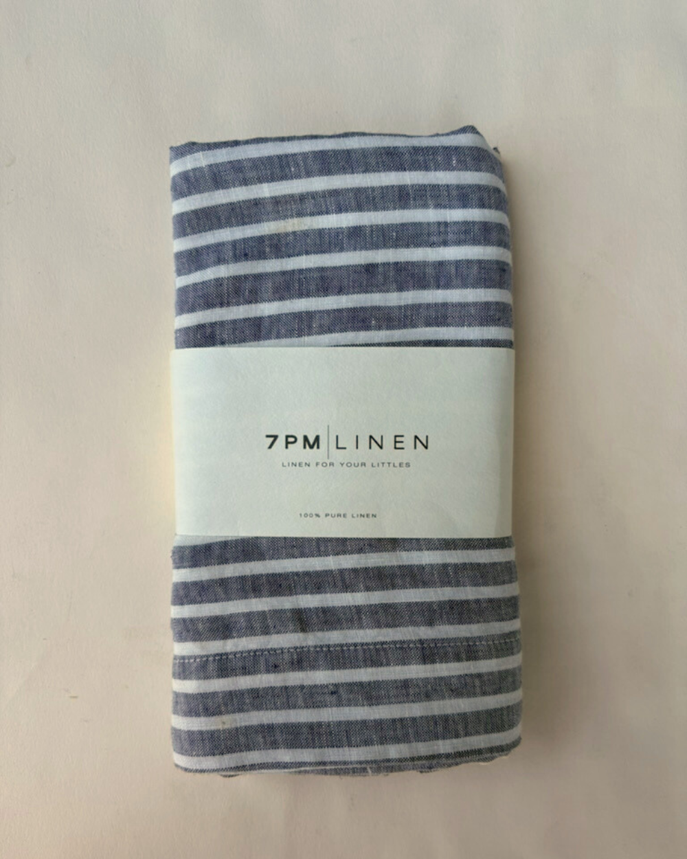 Bassinet Fitted Sheet - Sea Breeze Stripe