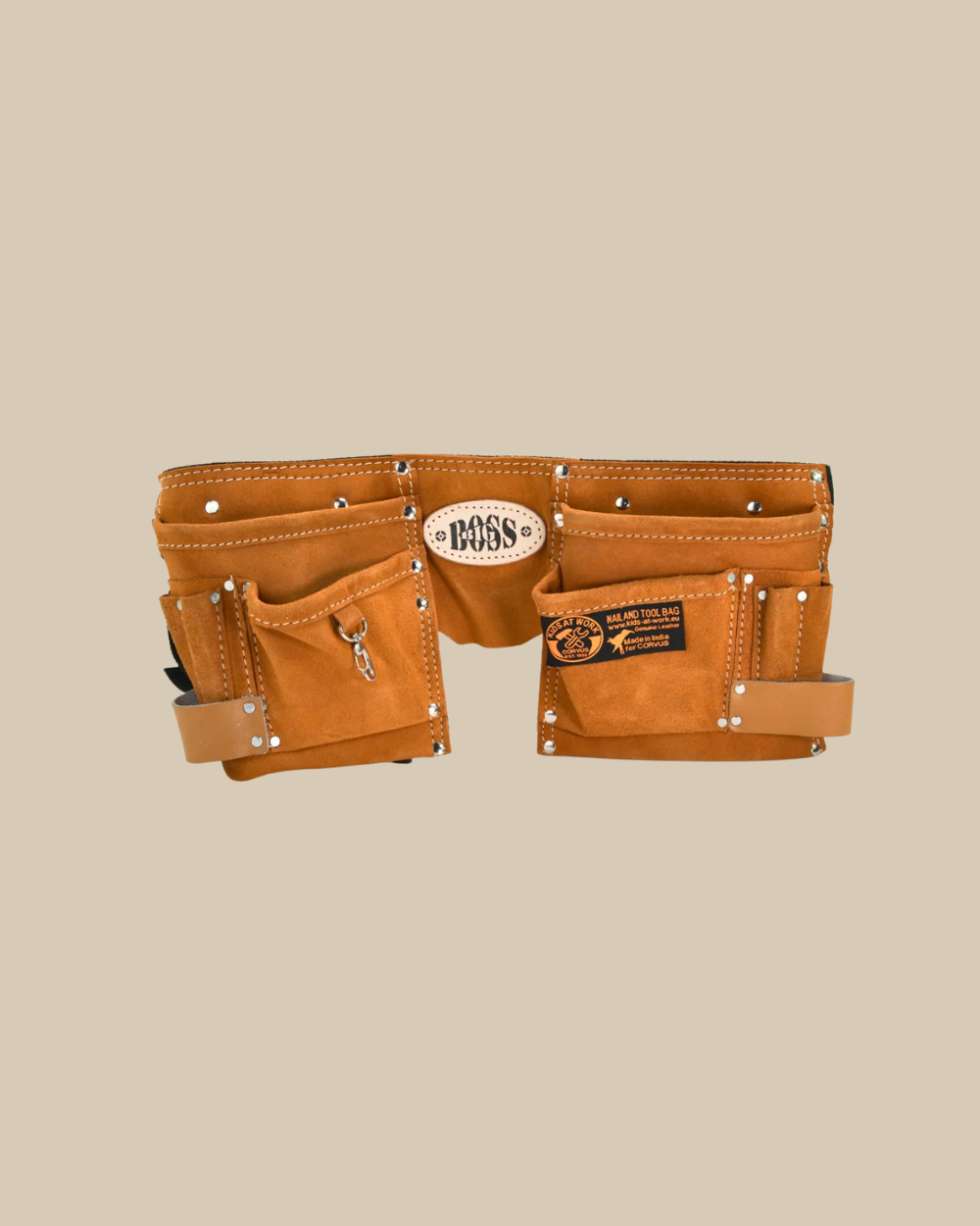 Leather Double Sided Cross-Body / Shoulder Tool Belt