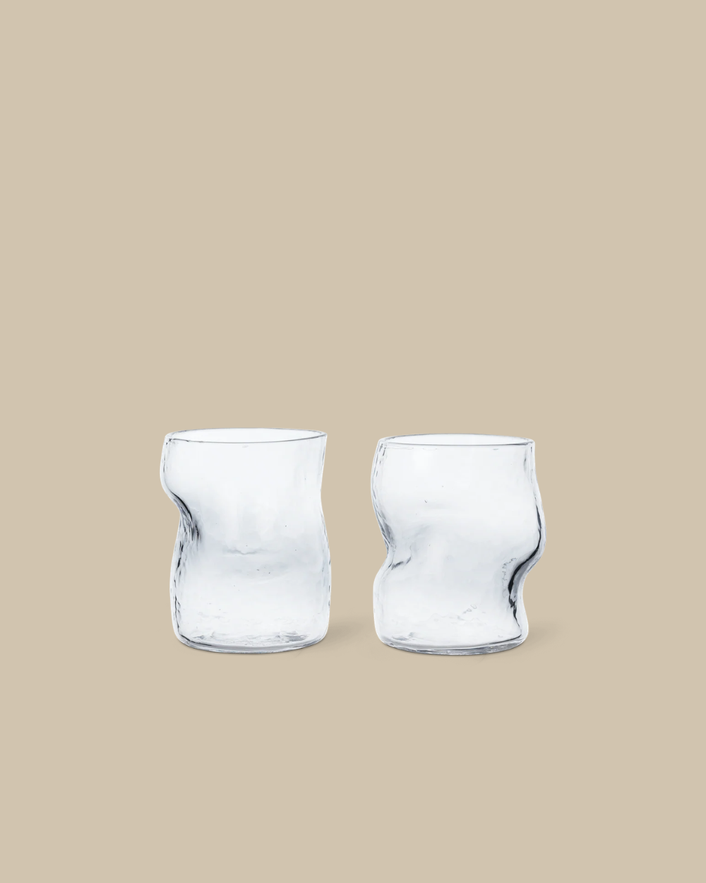 Dimple Glasses Set of 2 - Clear