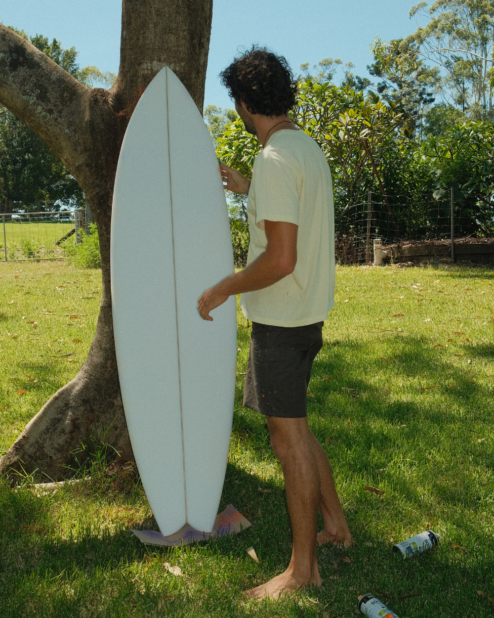 Lightweight T-shirt - Butter