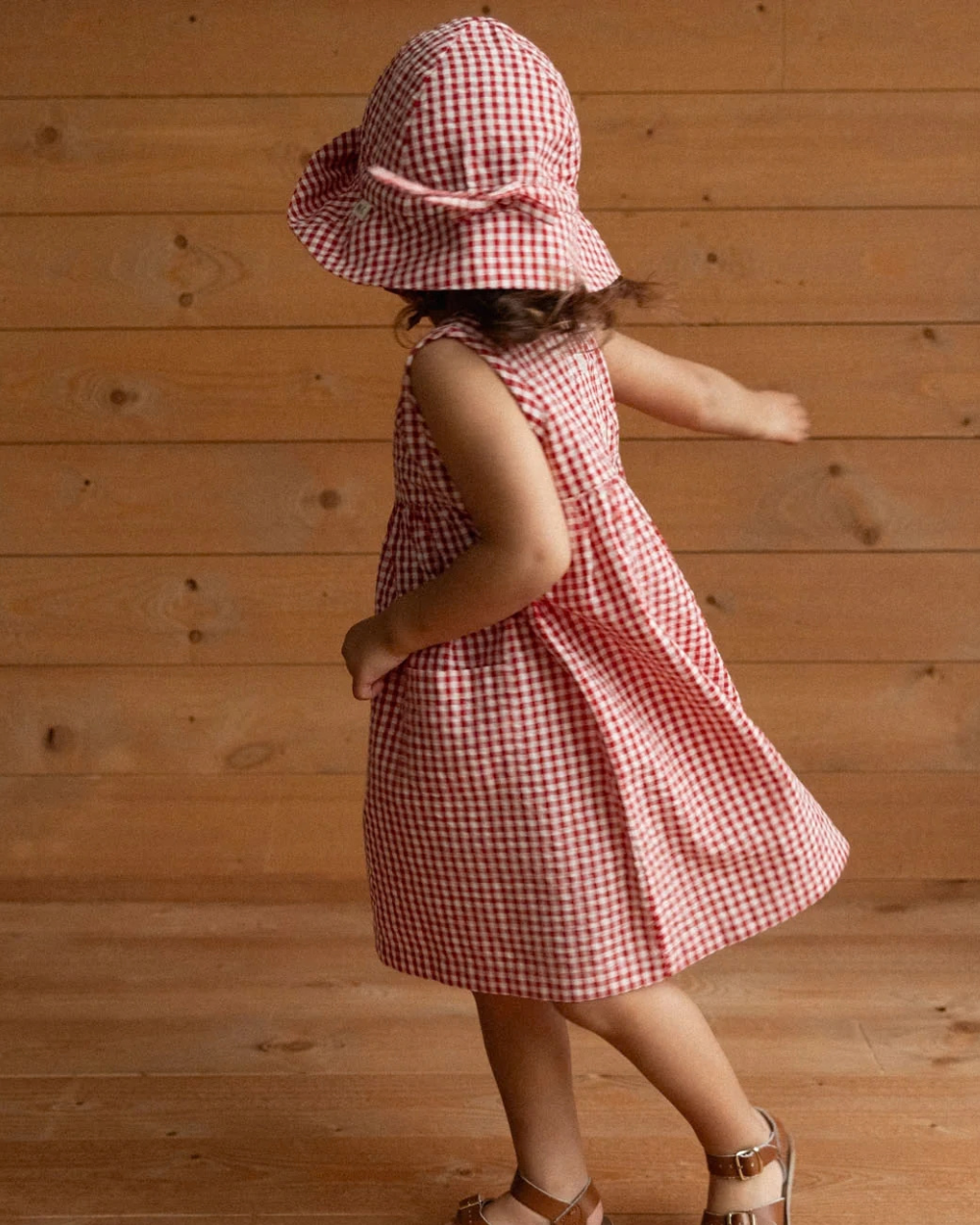 Dorothy Dress - Red Gingham