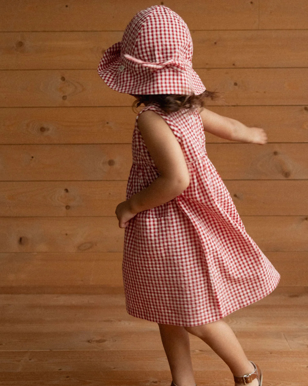 Gingham Sunhat - Red Gingham