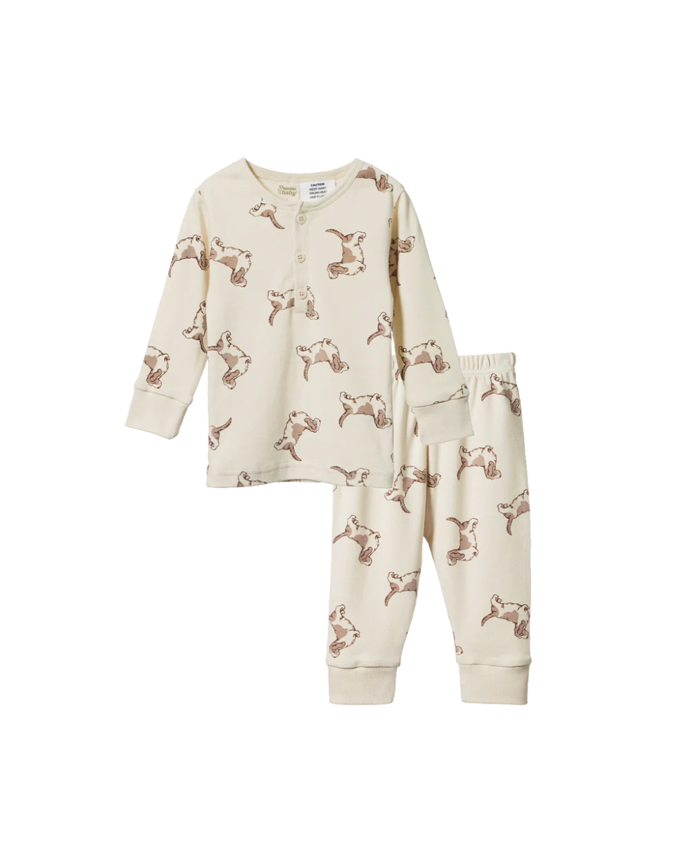 Longsleeve Pajama Set - Happy Hounds