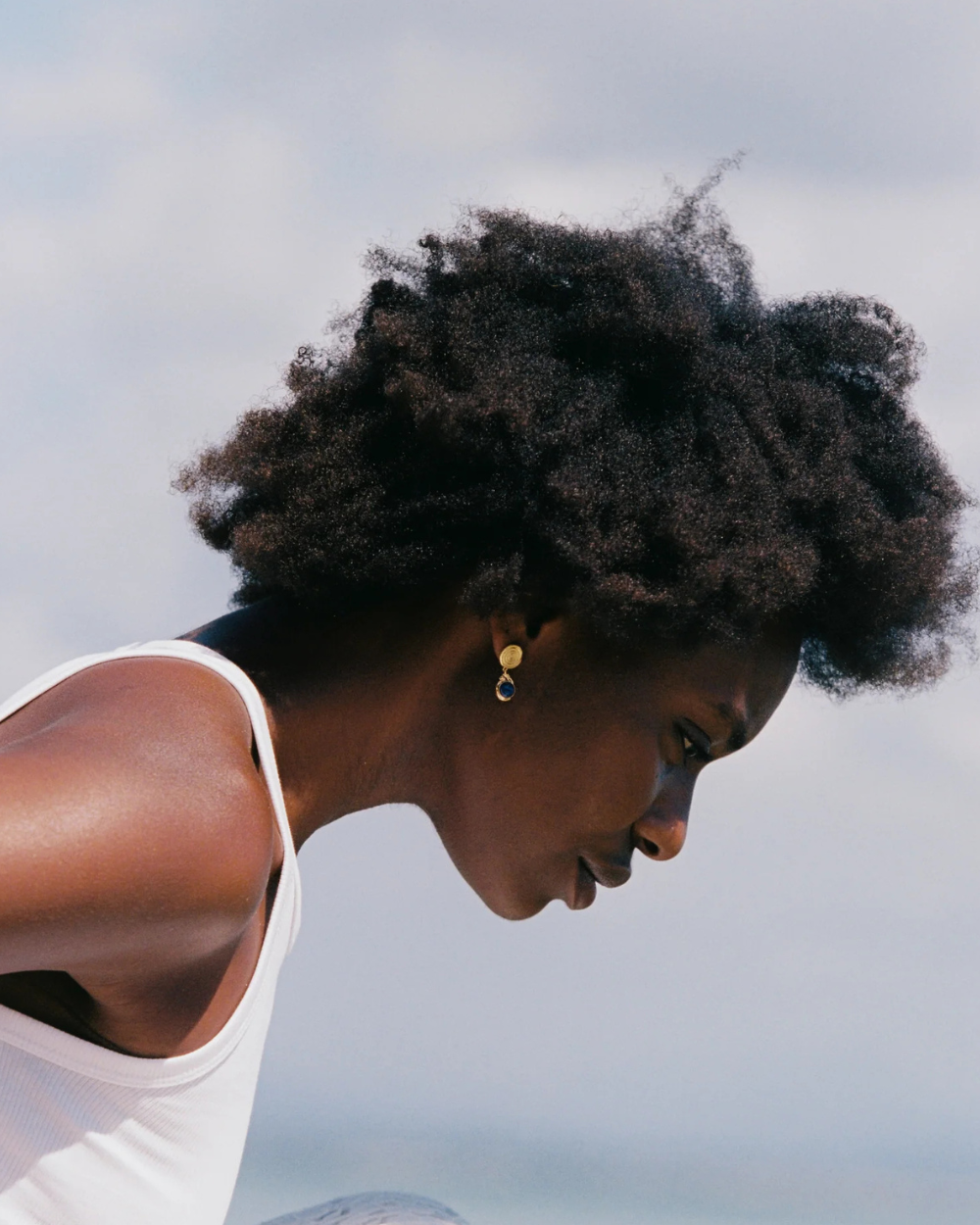 Spiral Earrings - Plated 18k Gold