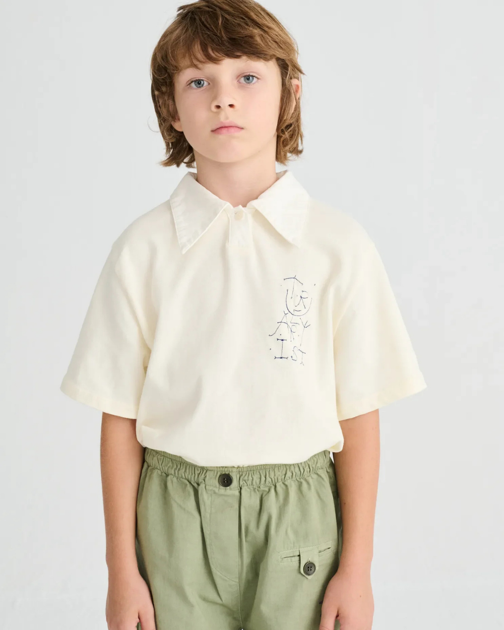 Polo T-shirt nº01 - Cannoli Cream