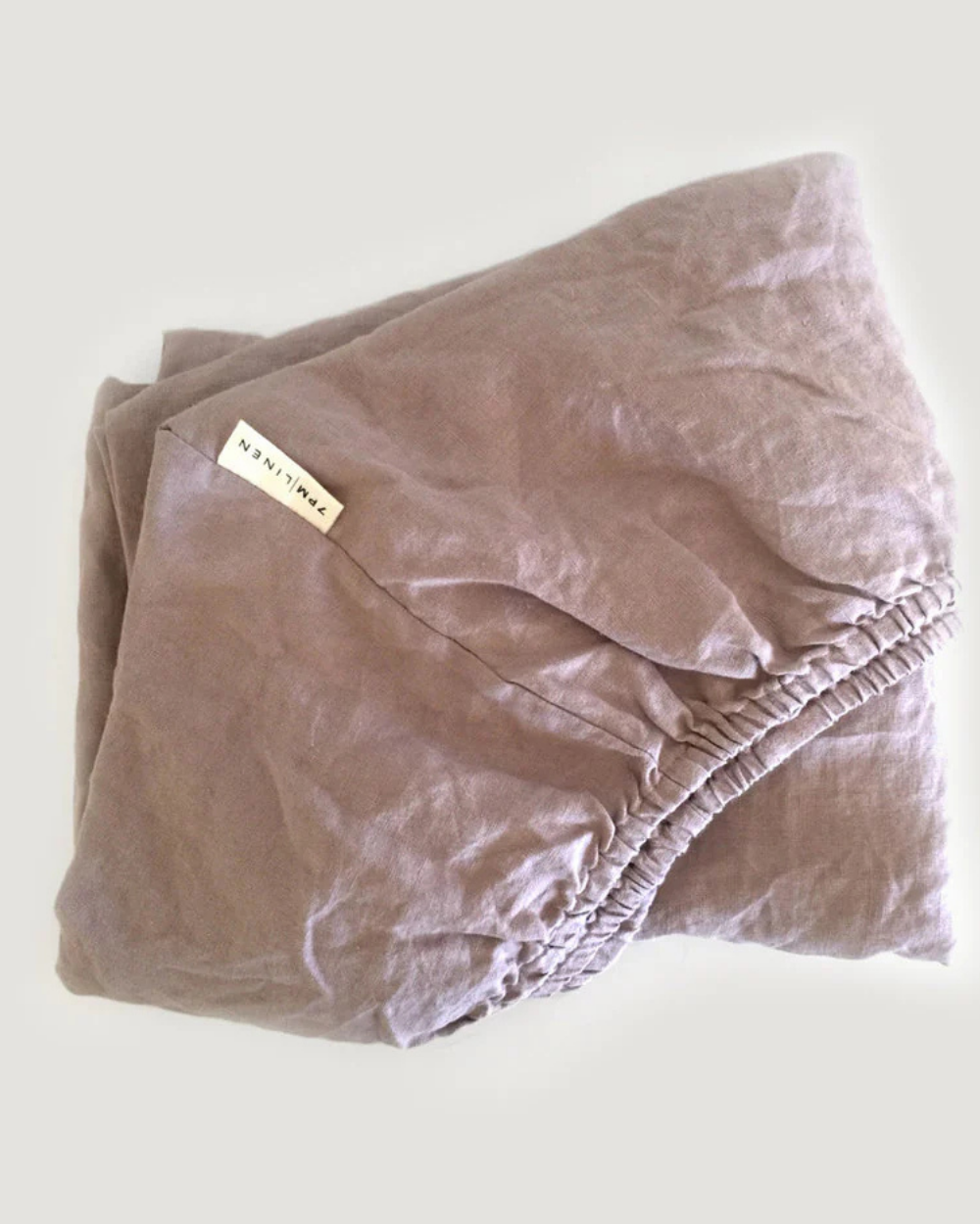 Fitted Single Sheet - Rosewood