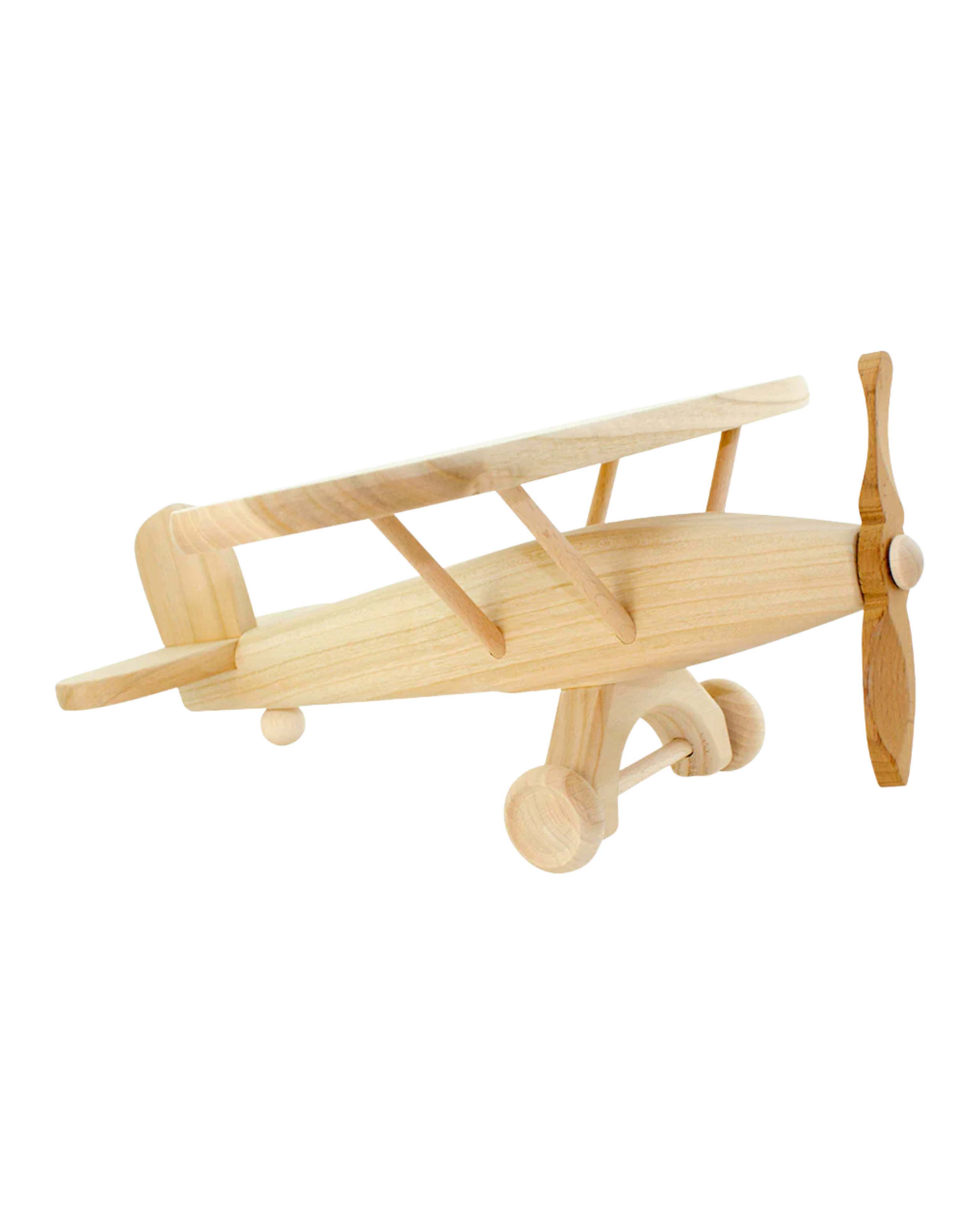 Wooden Propeller Plane - Clifford