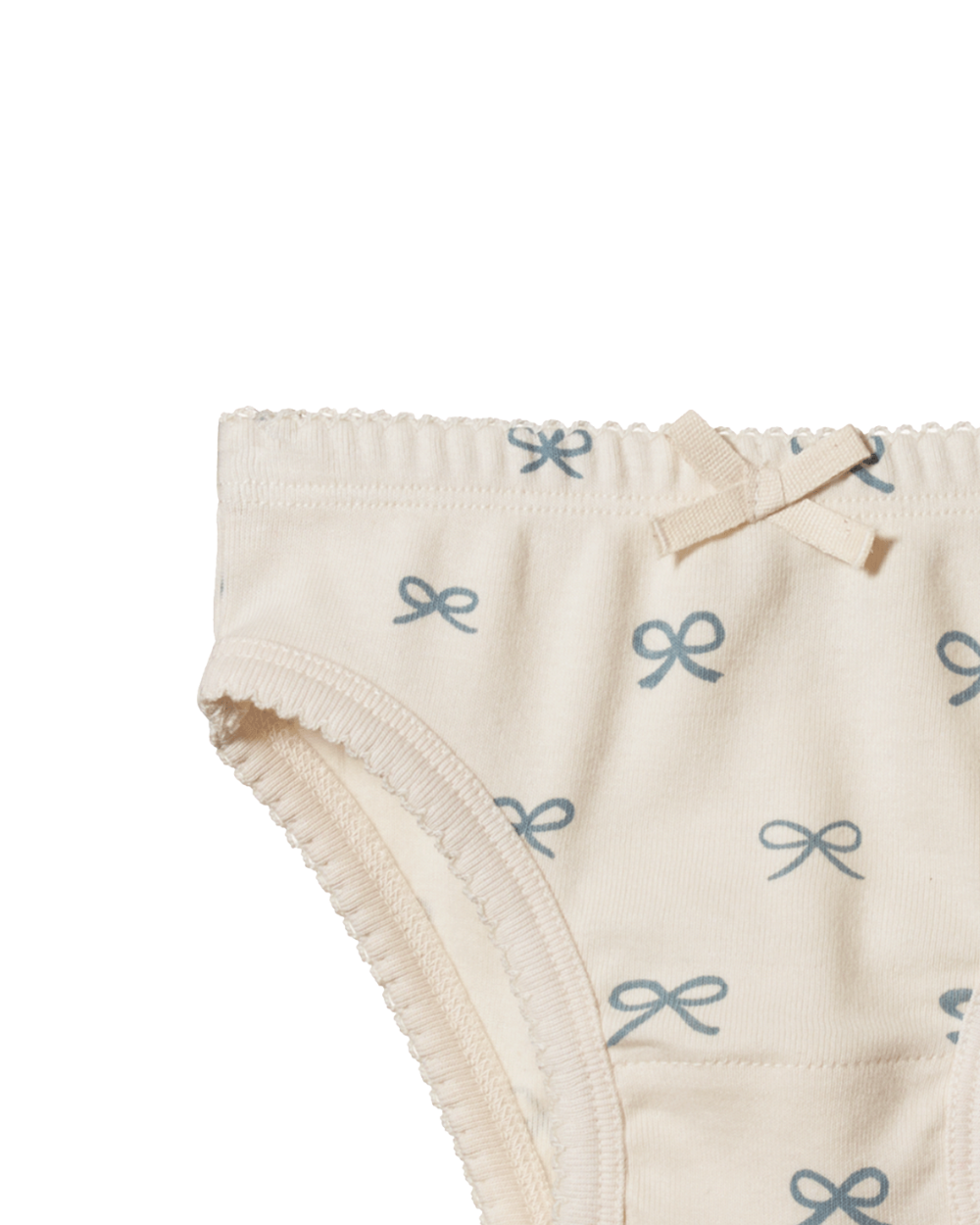Organic Cotton Knickers - Ribbons Star Dew Print