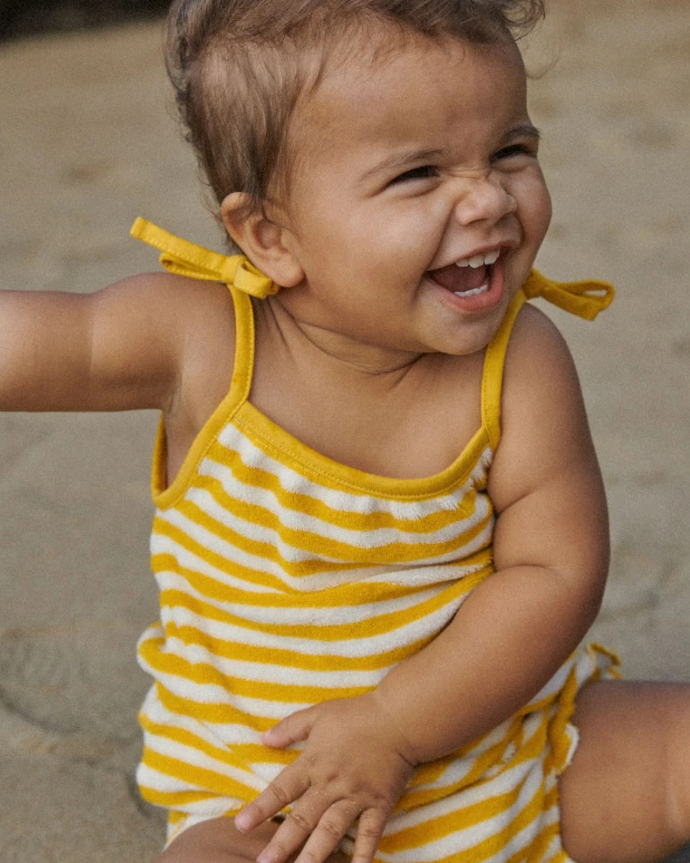 Sylvie Suit - Golden Sea Stripe