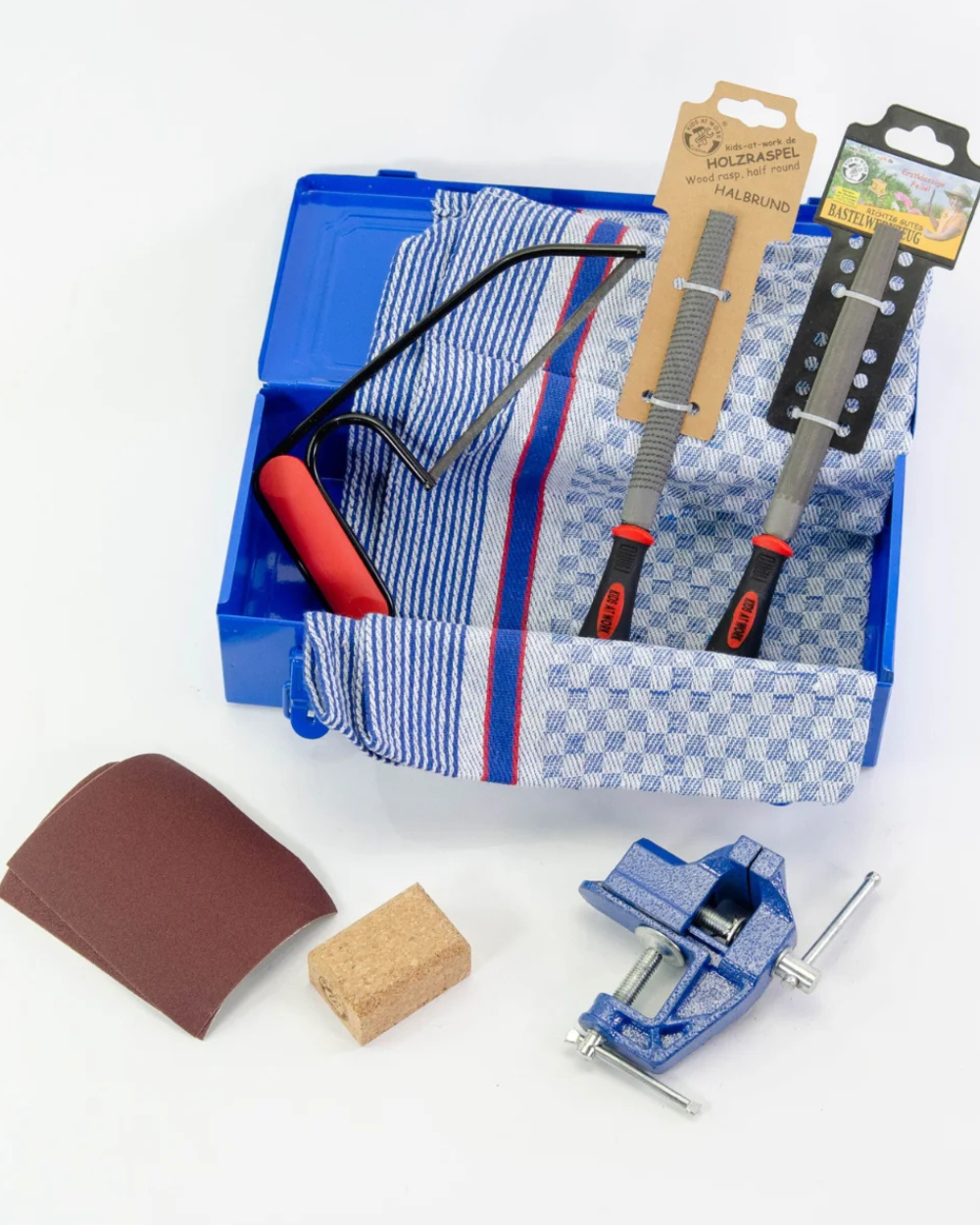 Tool Box Kit Sawing & Sanding - Red