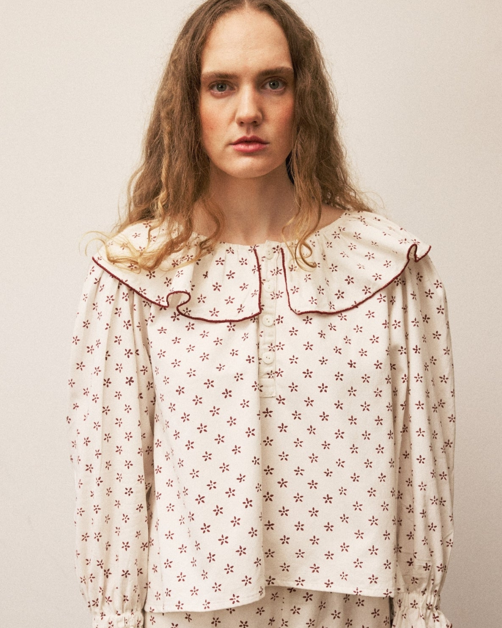Peggy Blouse - Daisy Print