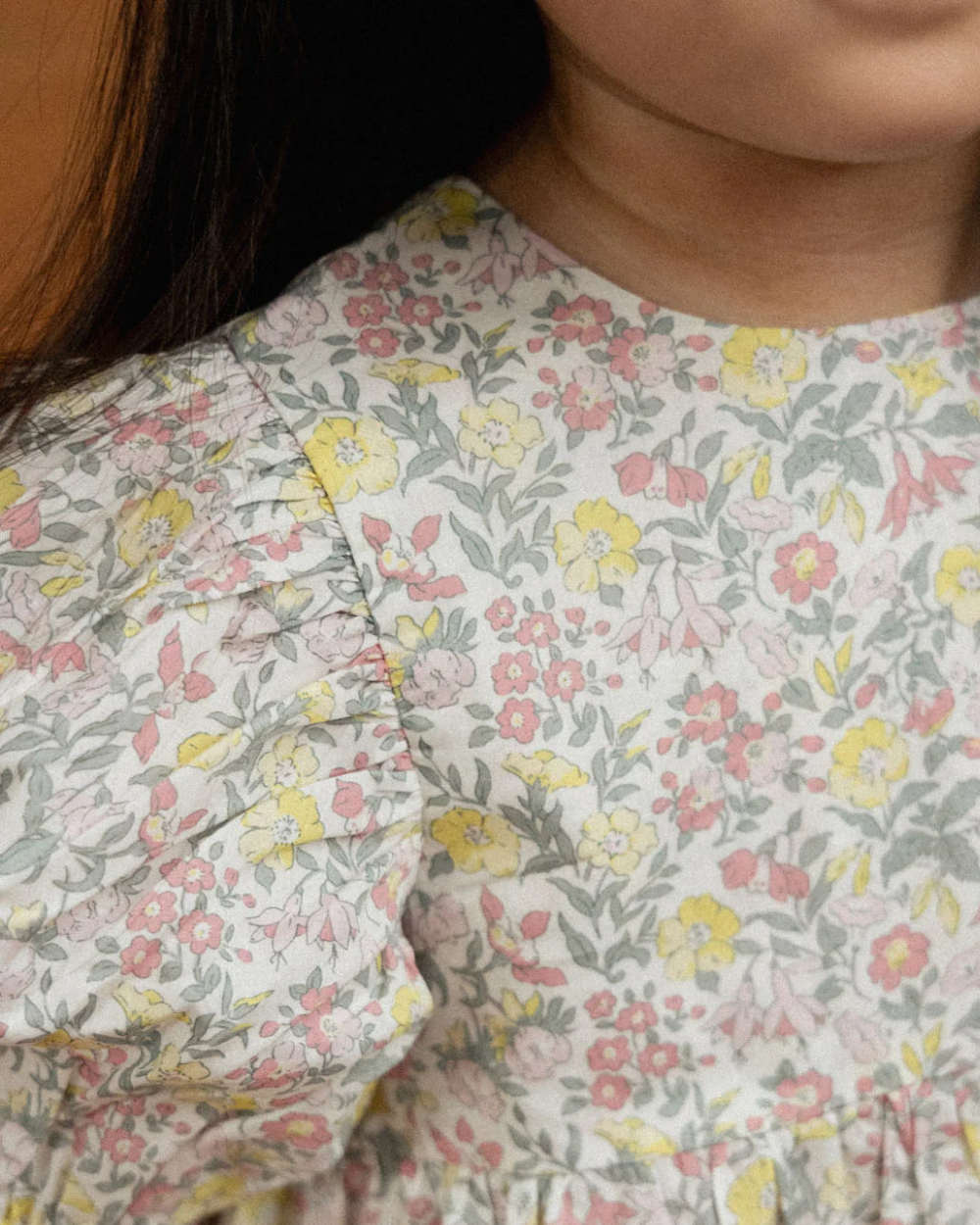 Albertine Dress Liberty - Spring Garden