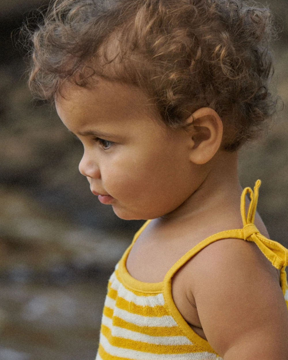 Sylvie Suit - Golden Sea Stripe