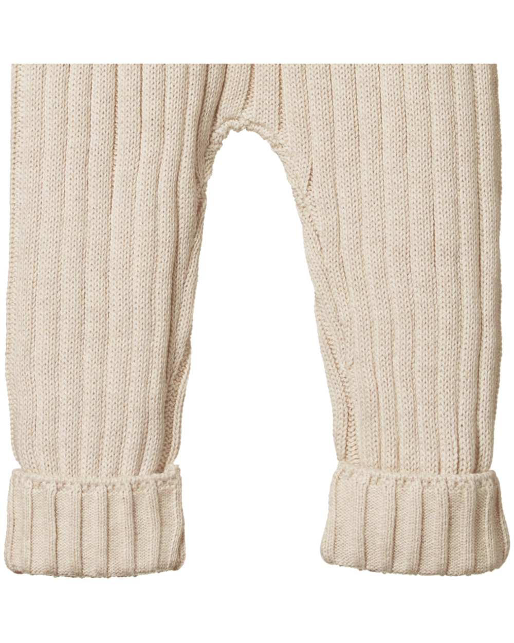 Lou Pants Cotton Knit - Oatmeal Marl