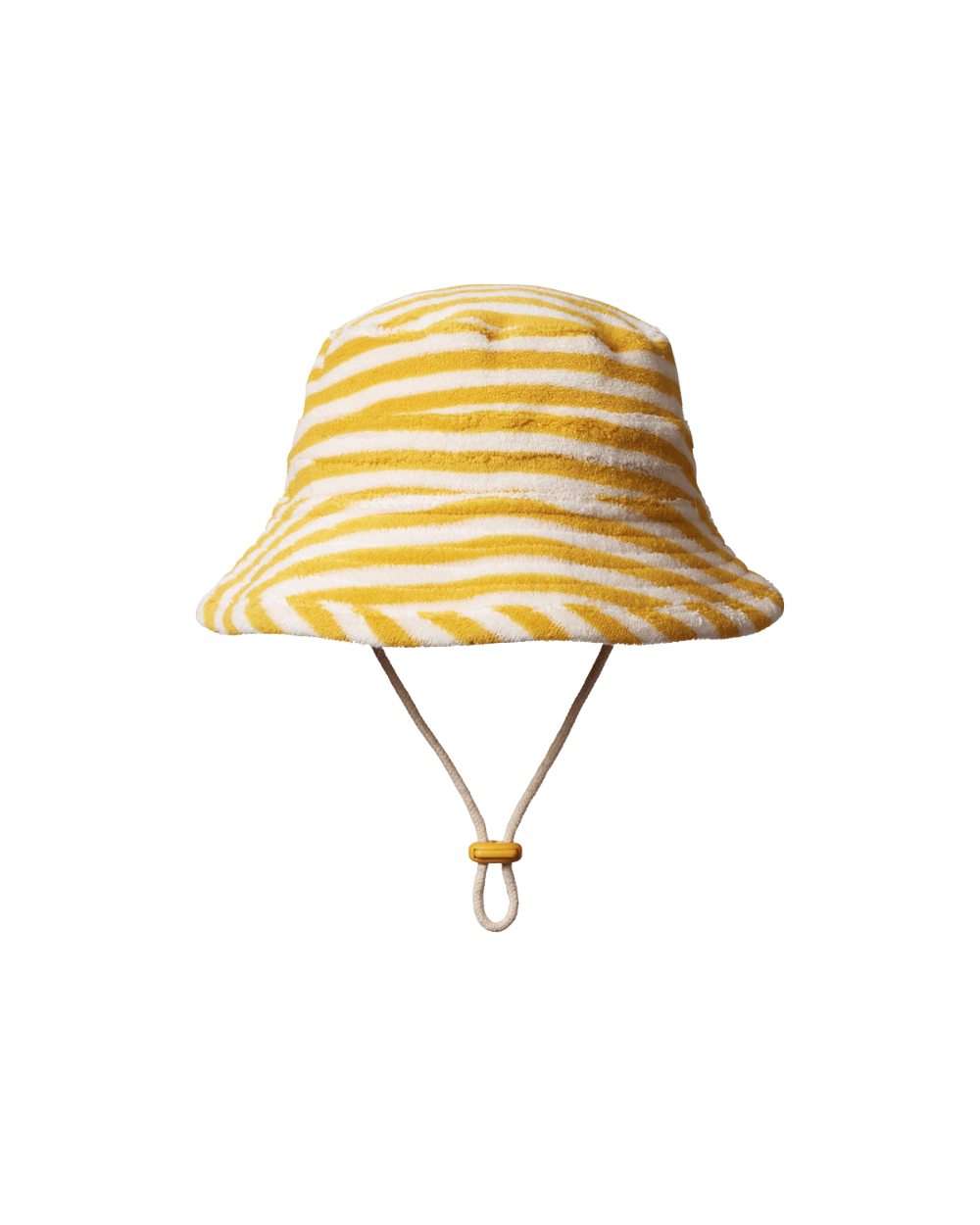 Bucket Sunhat Terry - Golden Sea Stripe