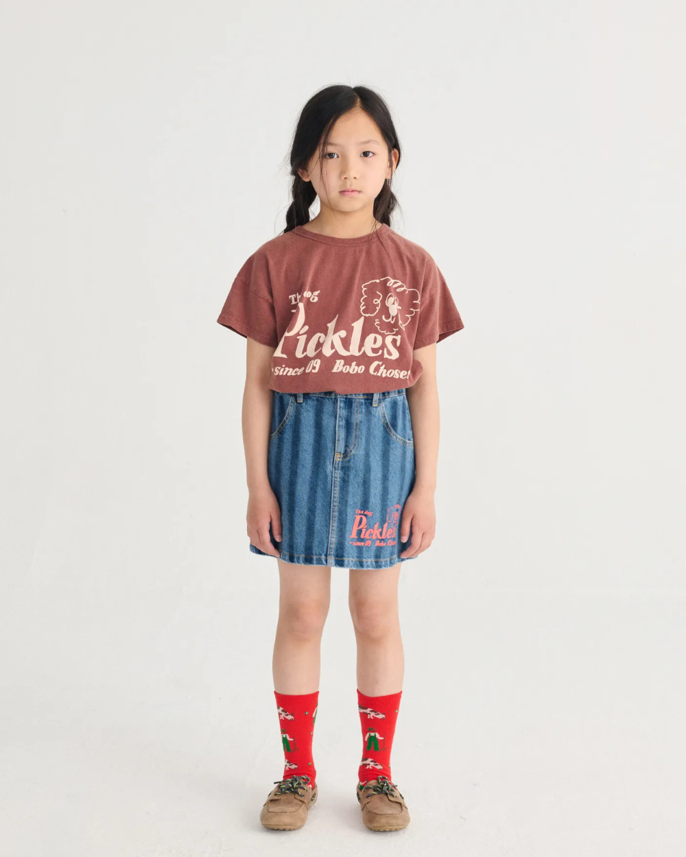 Pickles The Dog T-shirt - Brown