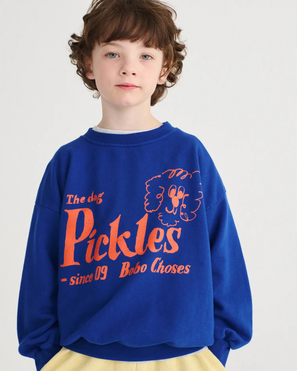 Pickles The Dog sweatshirt - Midnight Blue