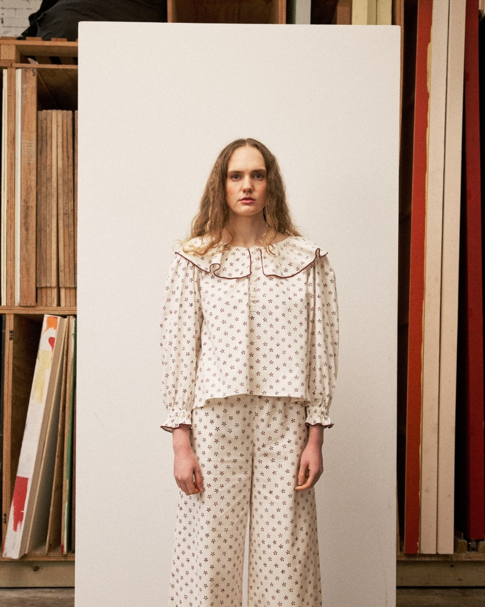 Peggy Blouse - Daisy Print