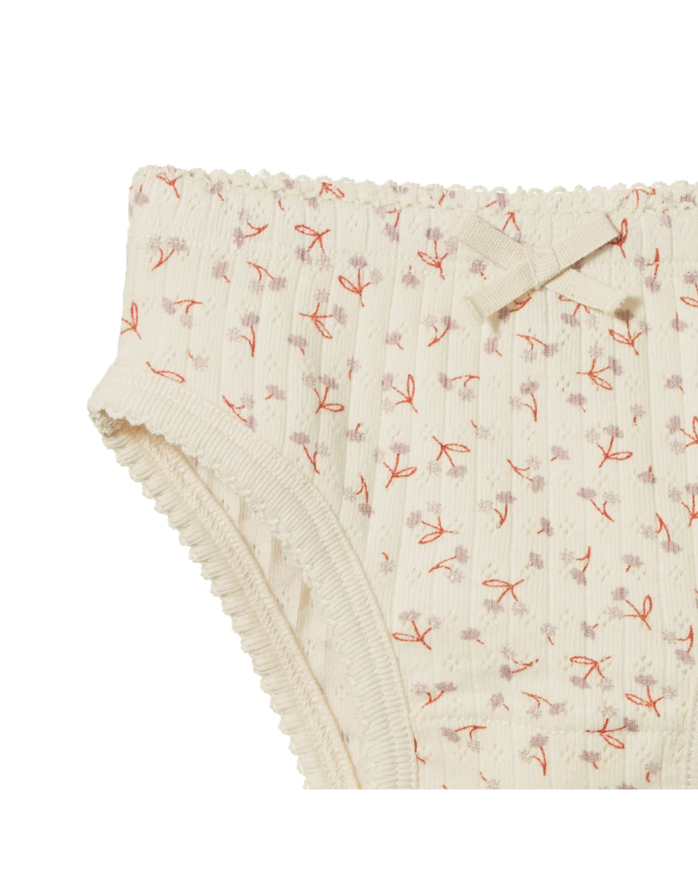 Pointelle Knickers - Dandelion Print