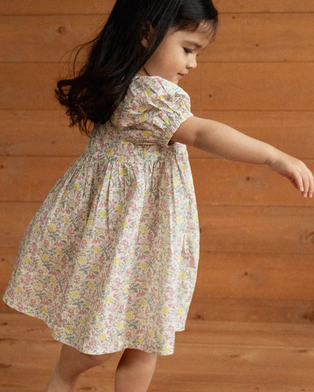 Albertine Dress Liberty - Spring Garden
