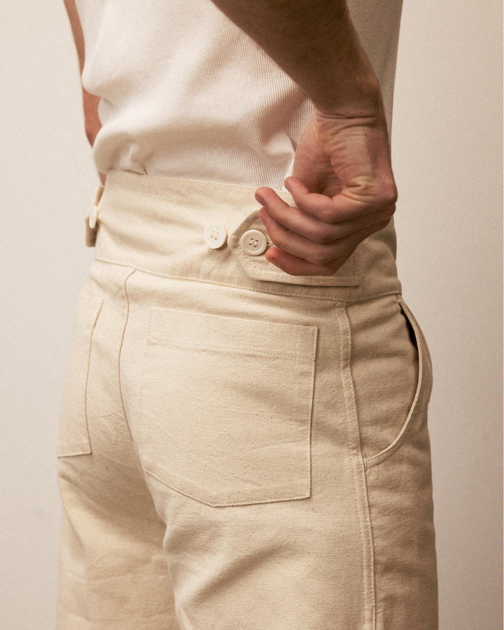 Matelot Trouser - Ecru