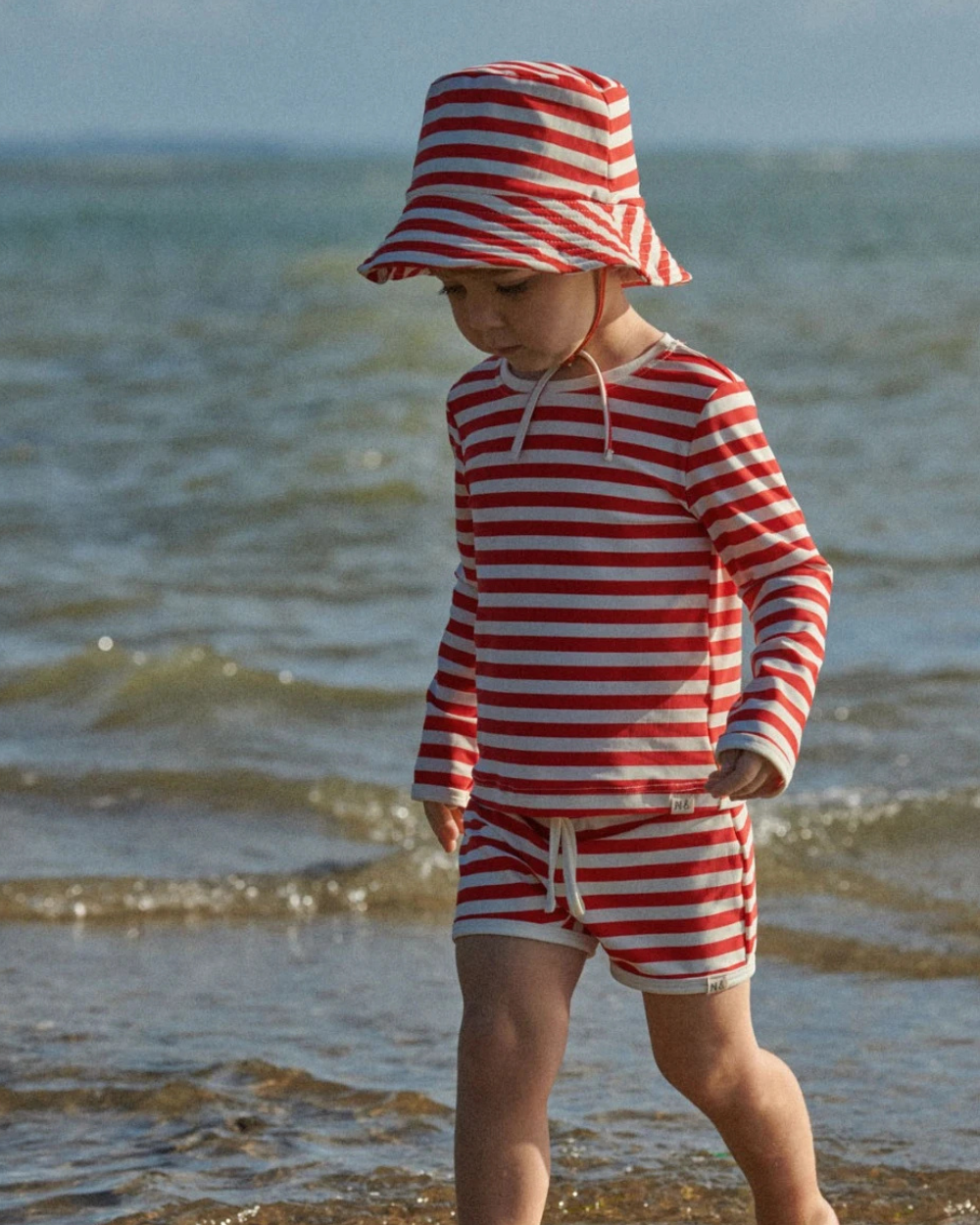 Splash Sunhat - Red Sea Stripe