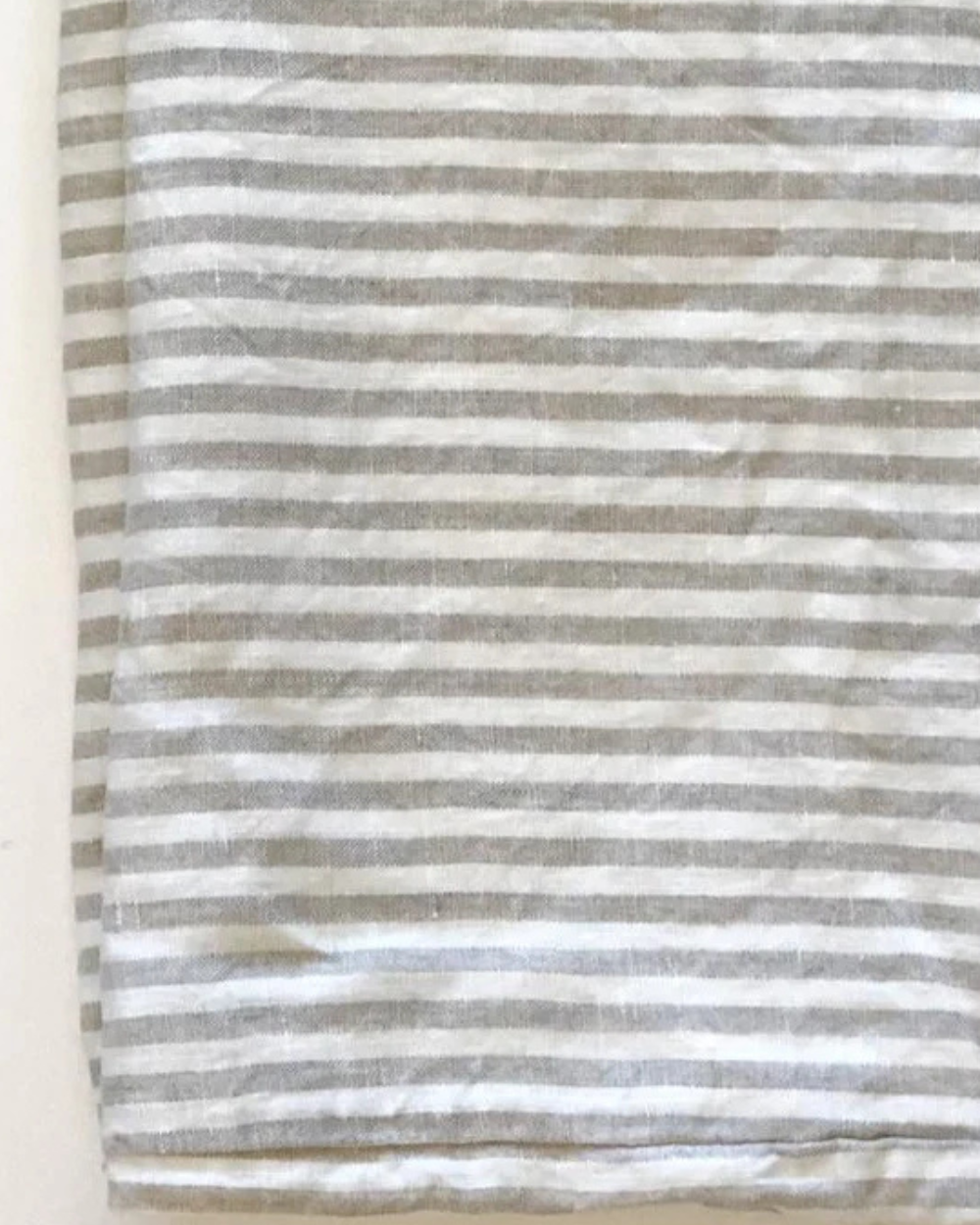 Single Sheet Set - Natural Stripe