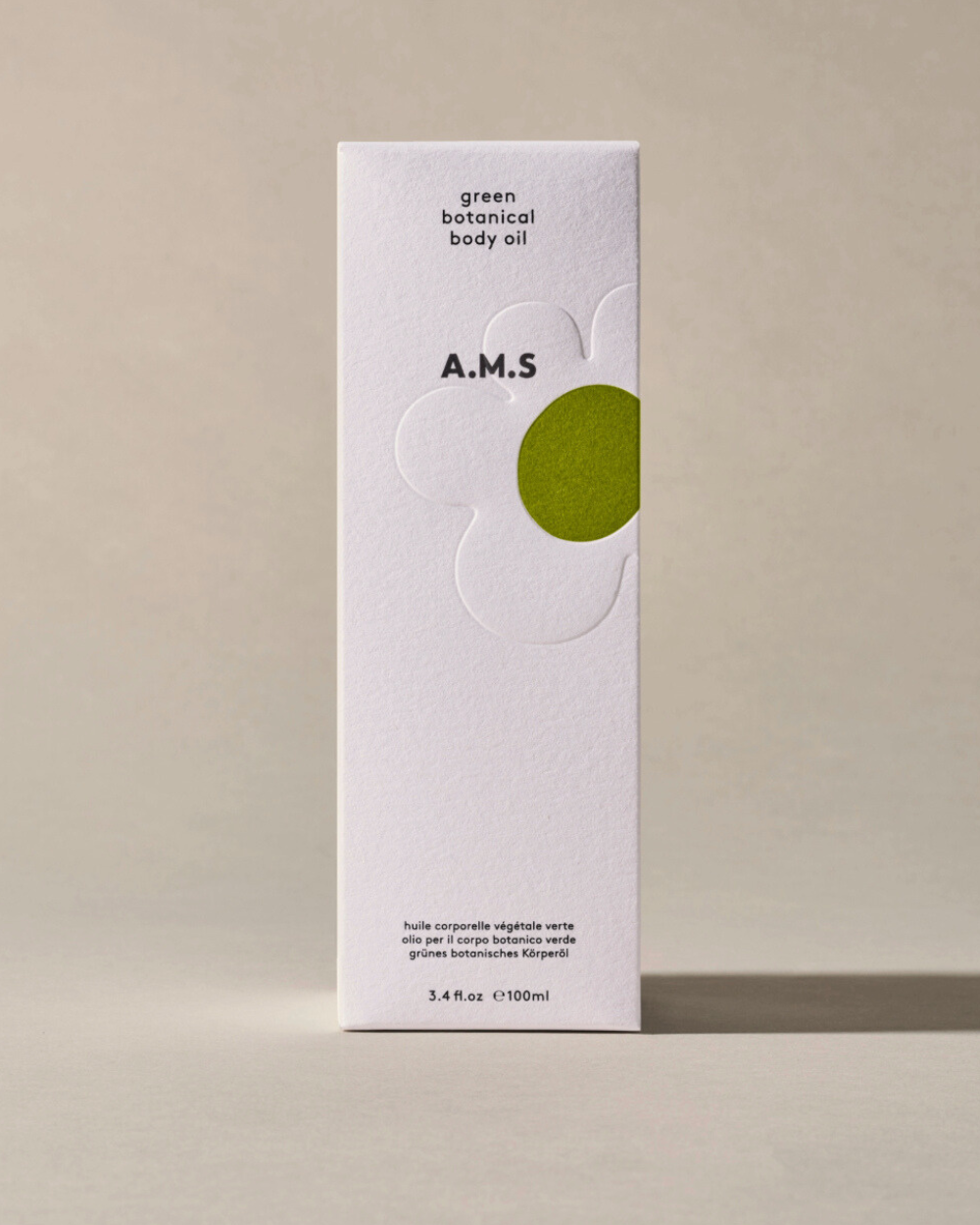 A.M.S Green Botanical Body Oil