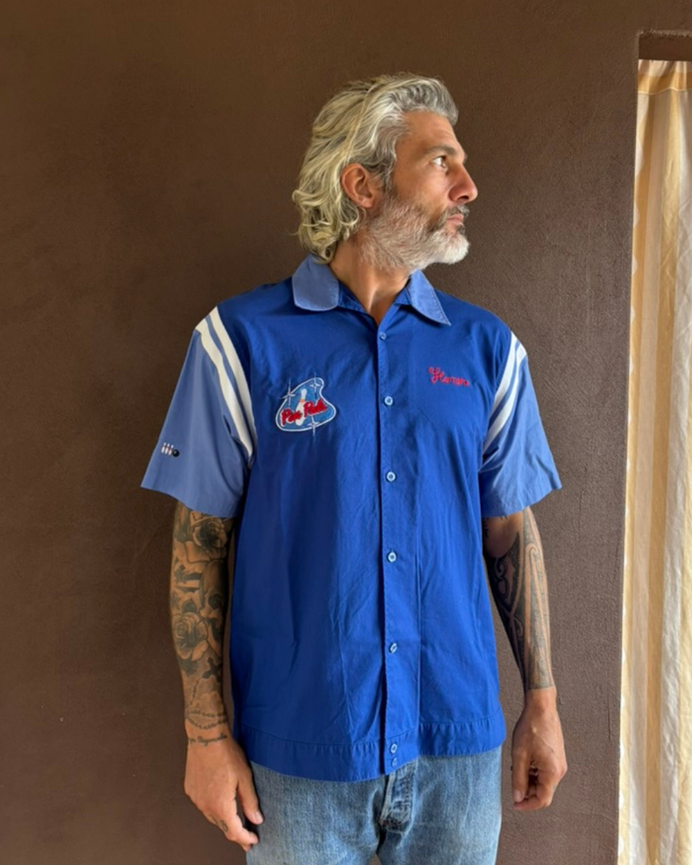 Vintage Bowling Shirt - Simpsons