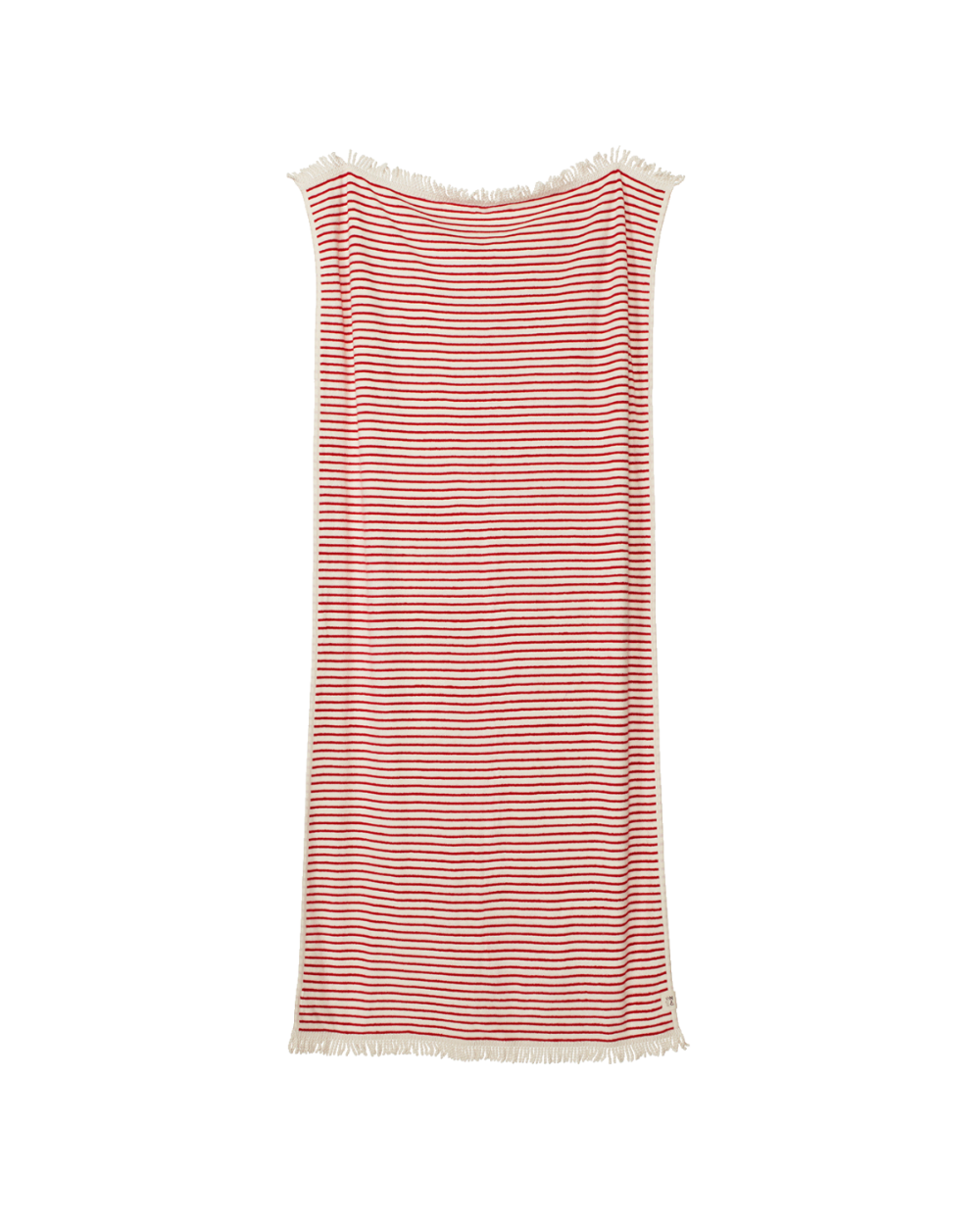 Beach Towel - Red Sea Stripe