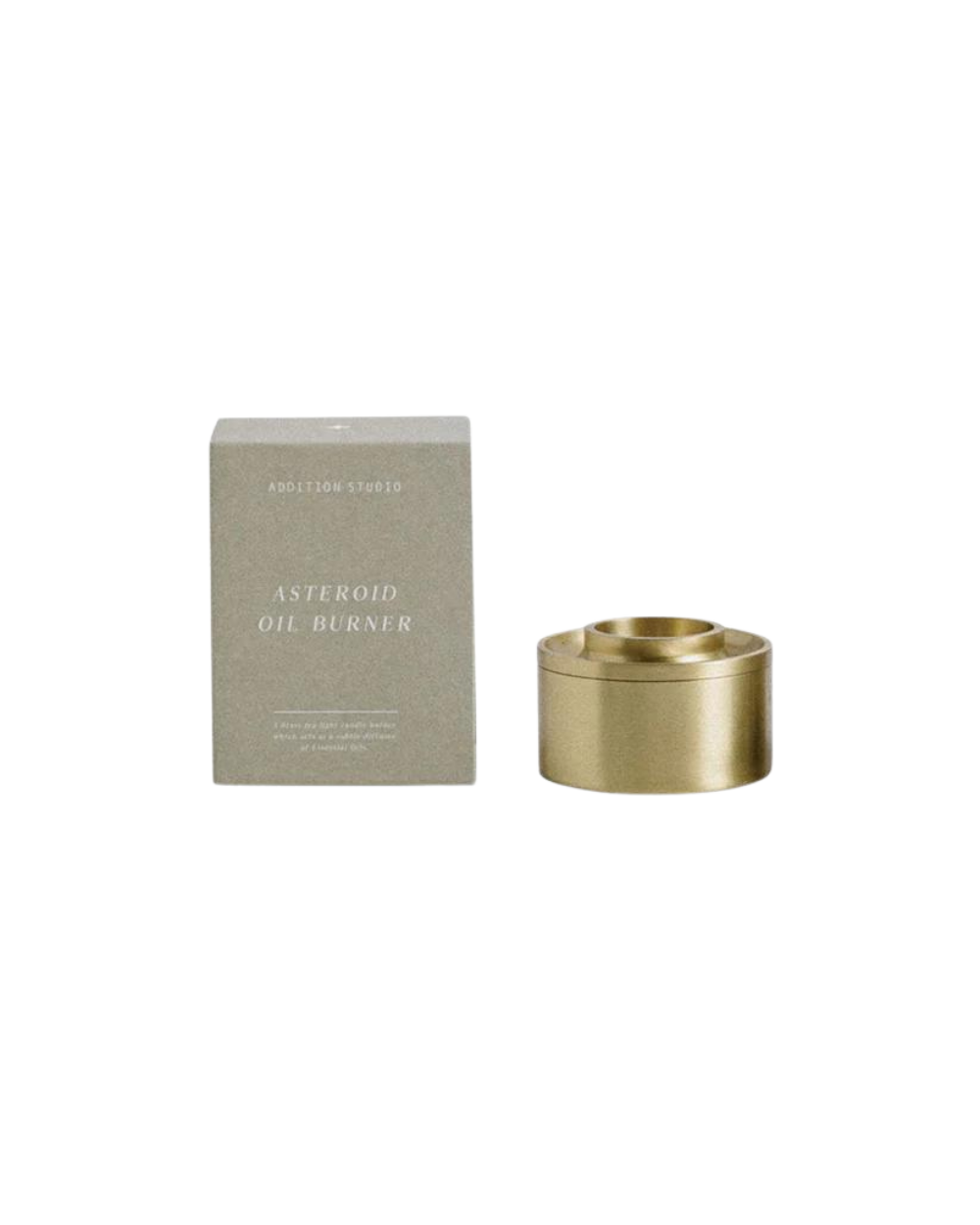 Asteroid Oil Burner - Brass