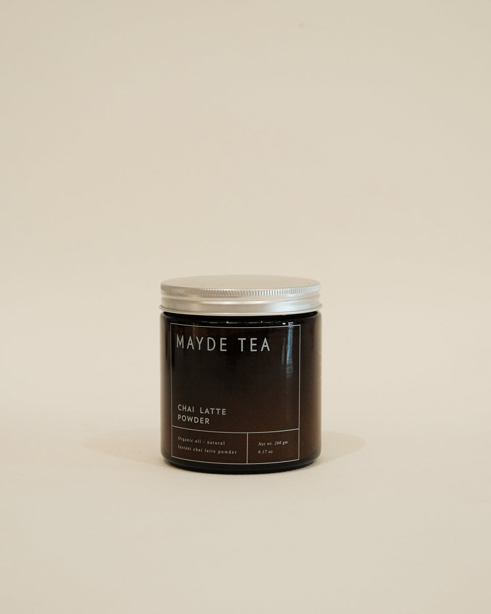 Mayde Tea Chai Latte Powder 33 serve jar