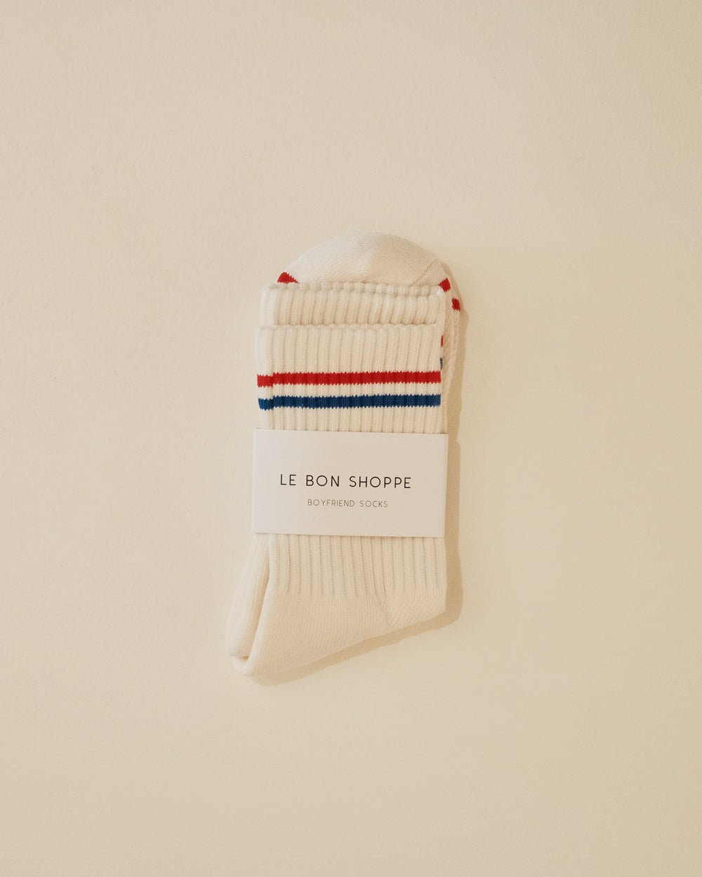 Boyfriend Socks - Milk