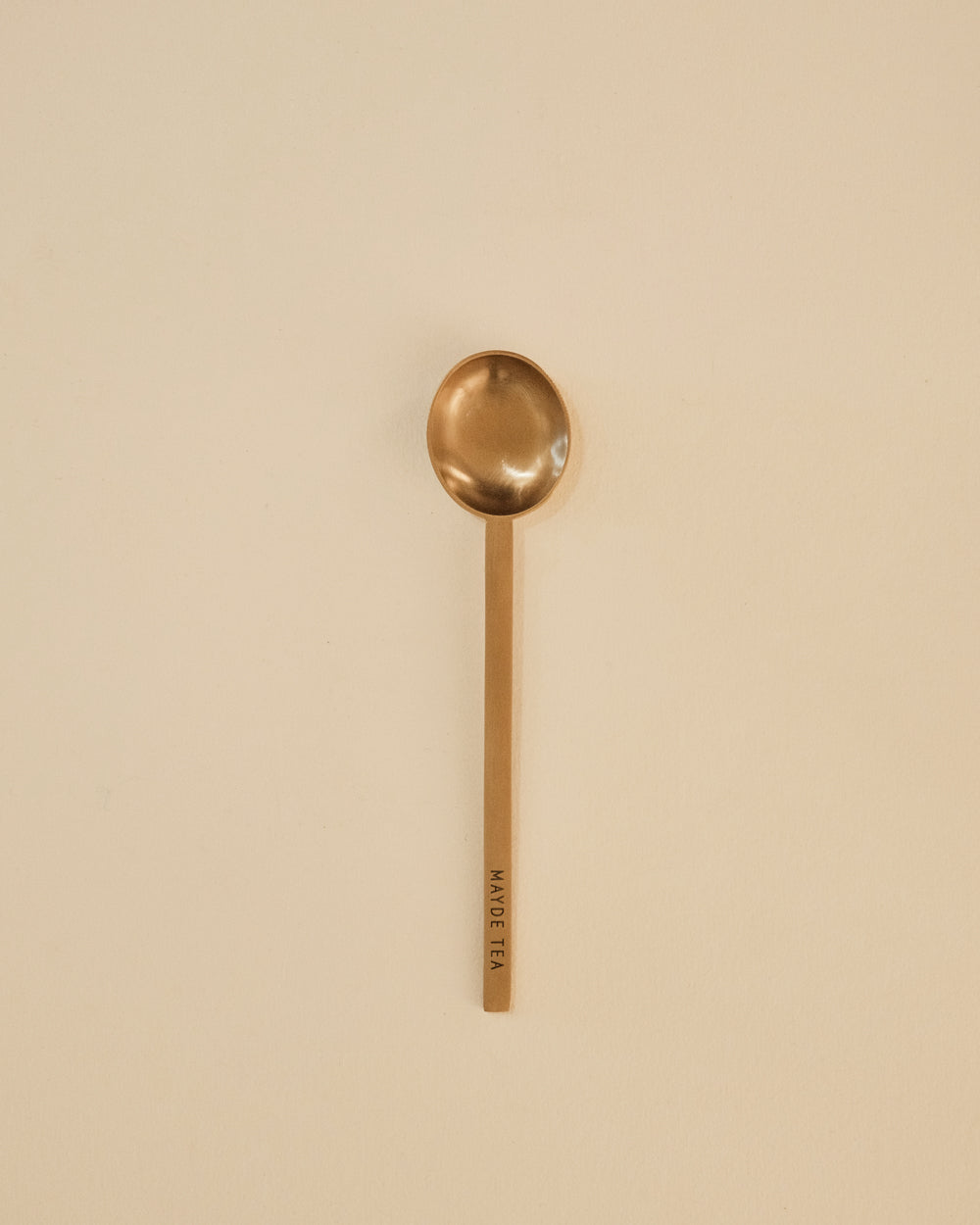 Mayde Tea Brass Serving Spoon 1 x spoon with box