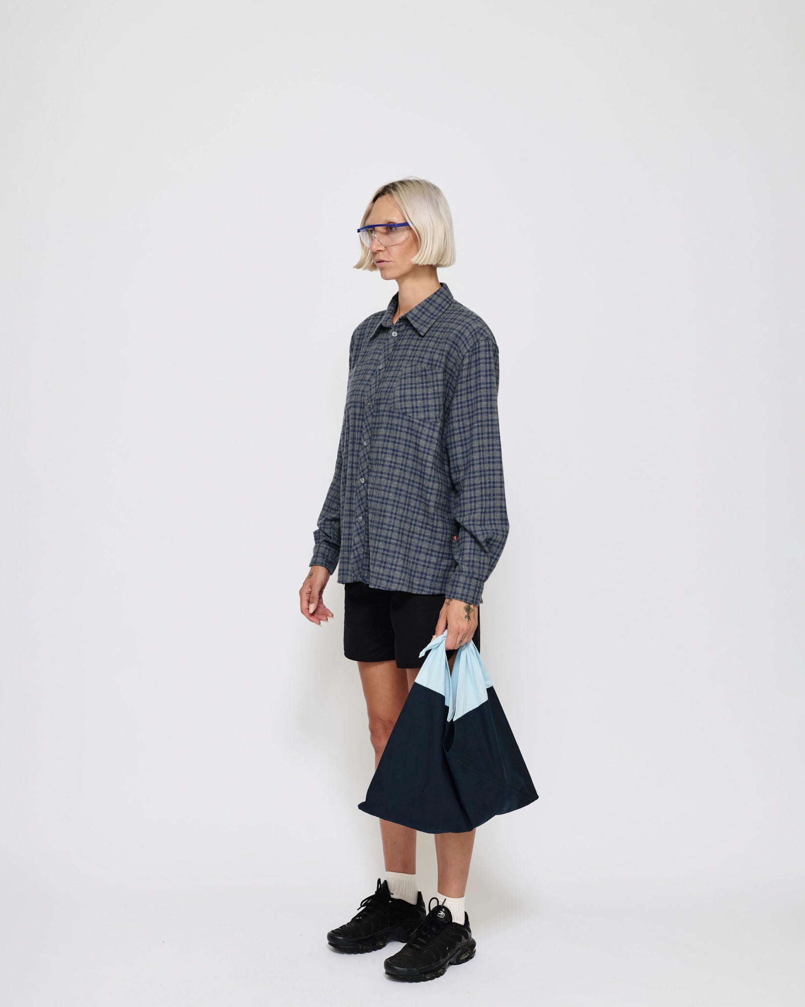 Flannel Workshirt - Blue Fog